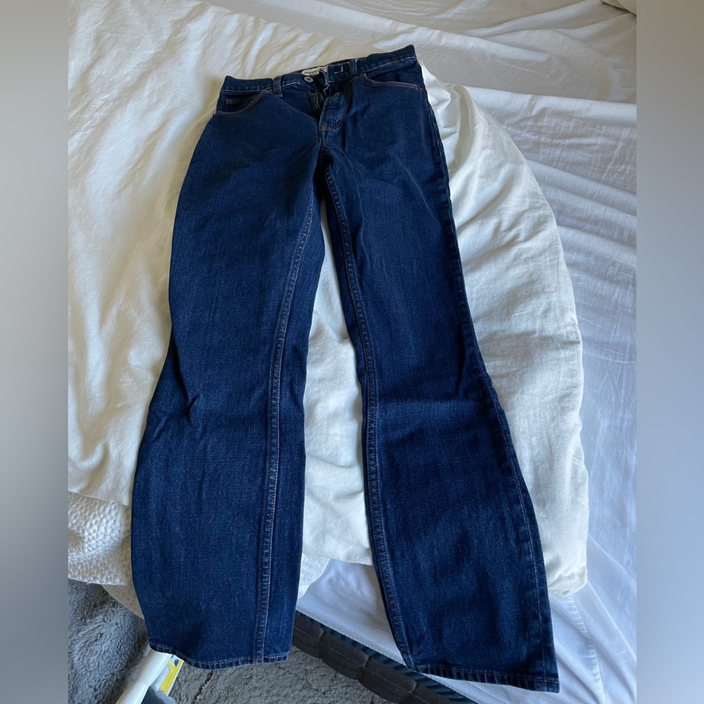 A&F woman high rise jeans